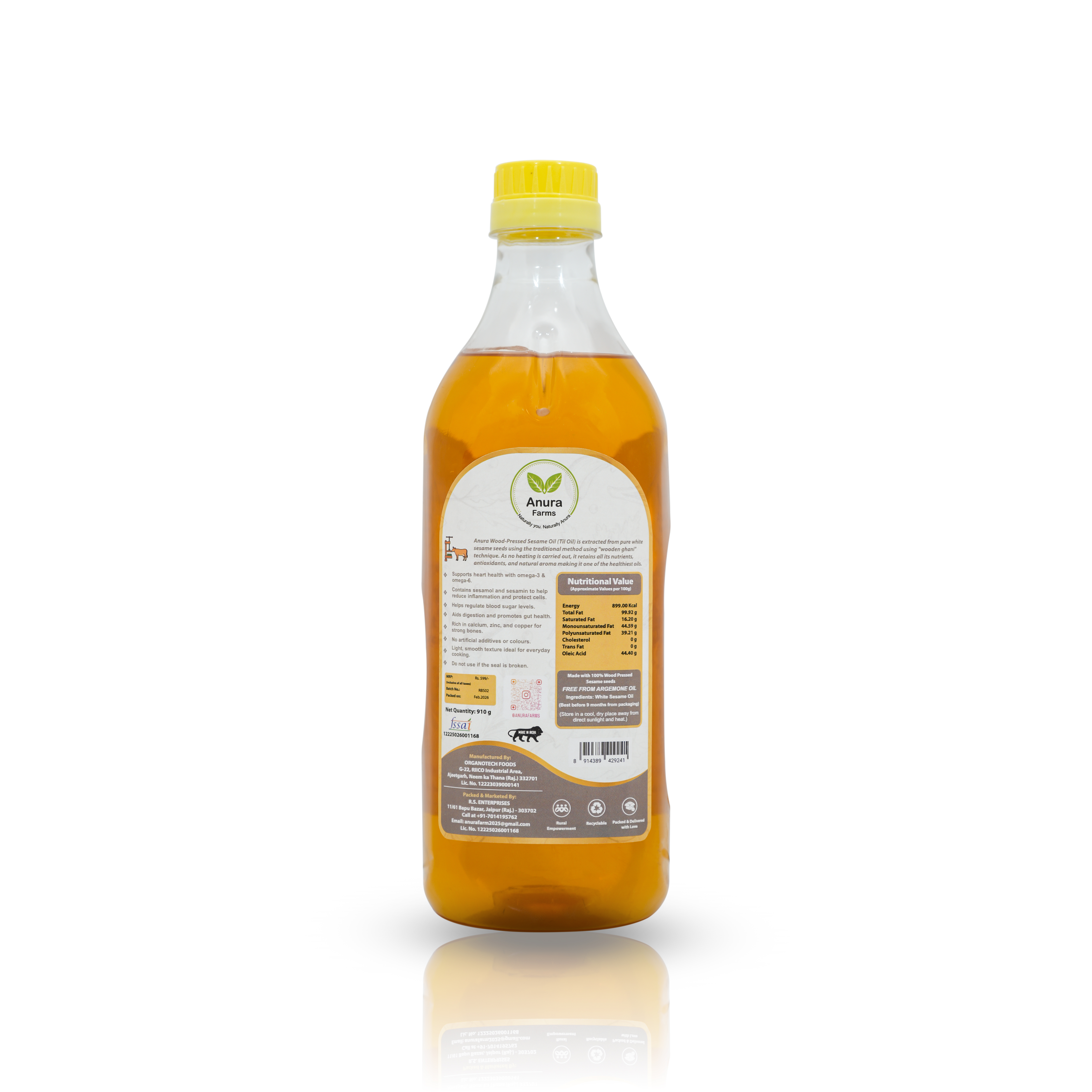Anura Farms Coconut Oil